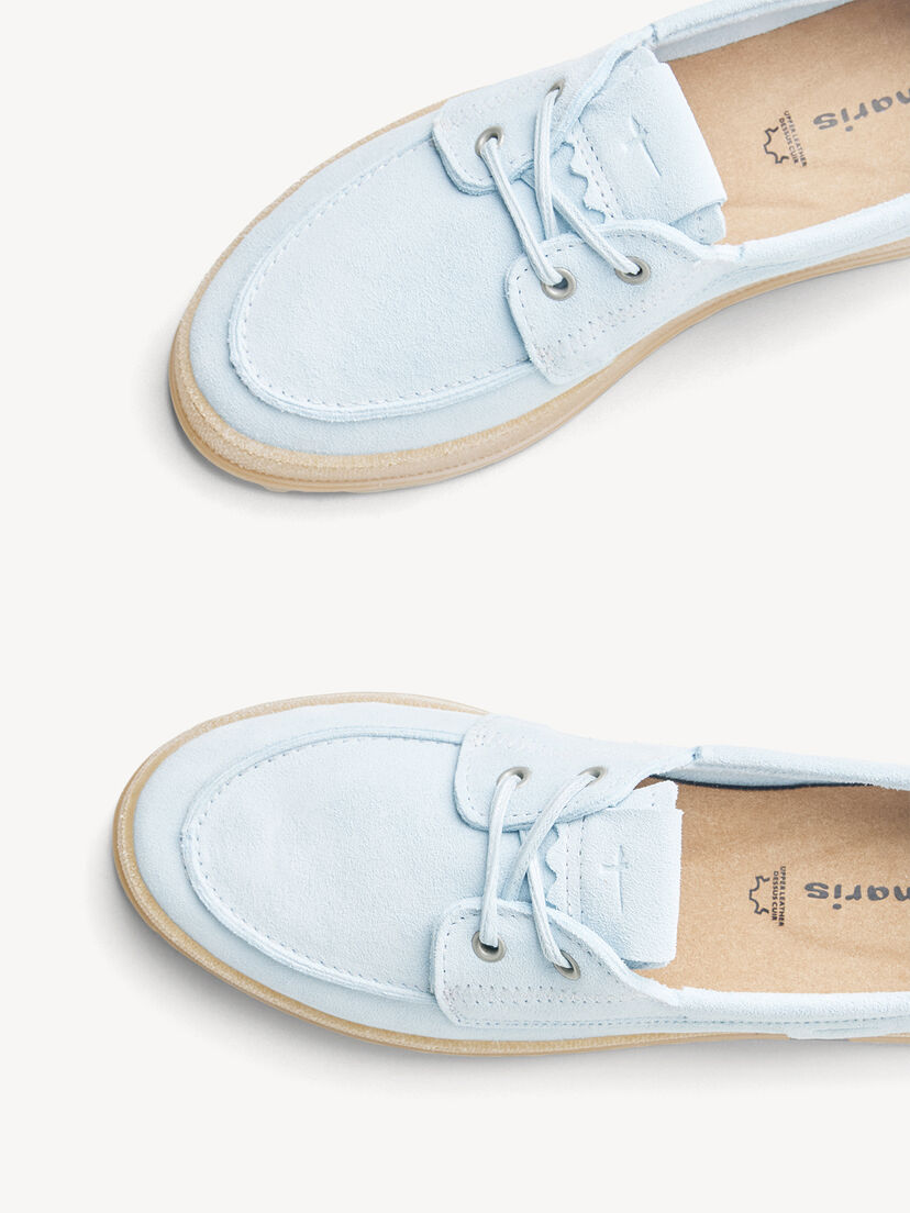 Leren Mocassin - blauw