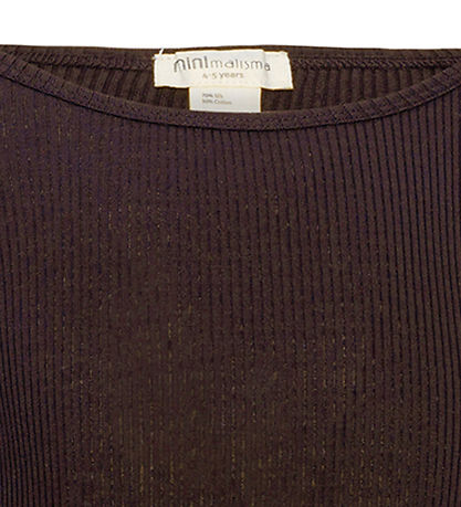 Minimalisma Bluse - Bergen - Silke/Bomuld - Cacao
