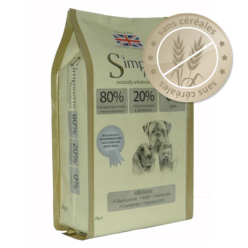 Simpsons Premium 80/20 Mixed viande & Poisson