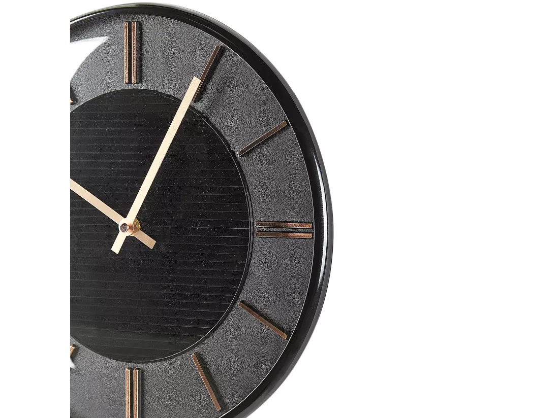 Horloge murale DAROCA 34 cm Noir