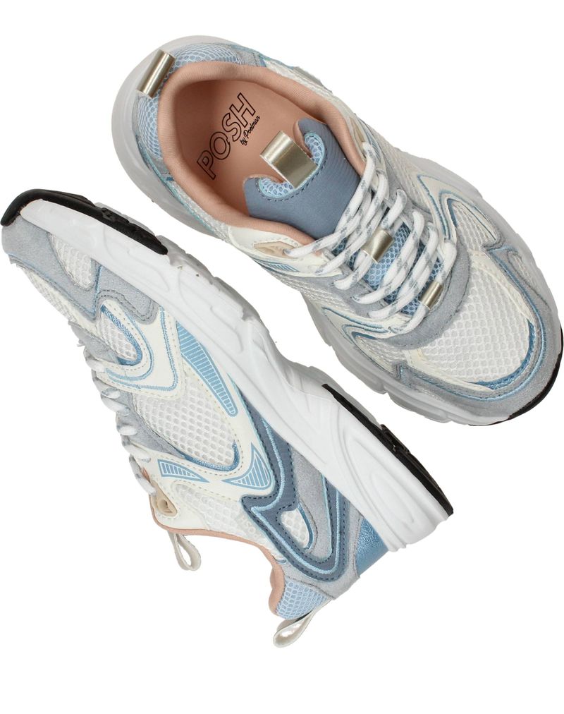 POSH by Poelman Sneakers Blauw Meisjes