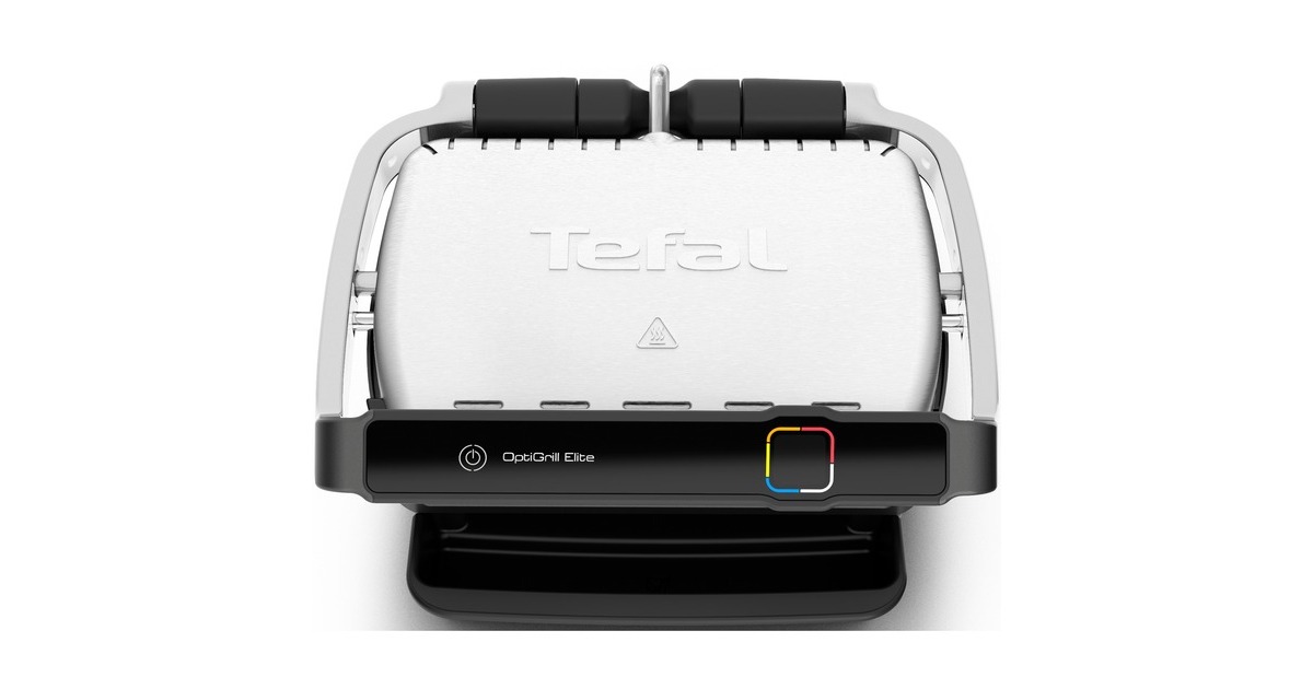 TefalOptigrill Elite GC 750D contactgrill  (Roestvrij staal/zwart)