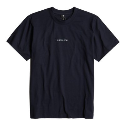 Tee-shirt à manches courtes homme Center Chest Logo BLEU G-STAR