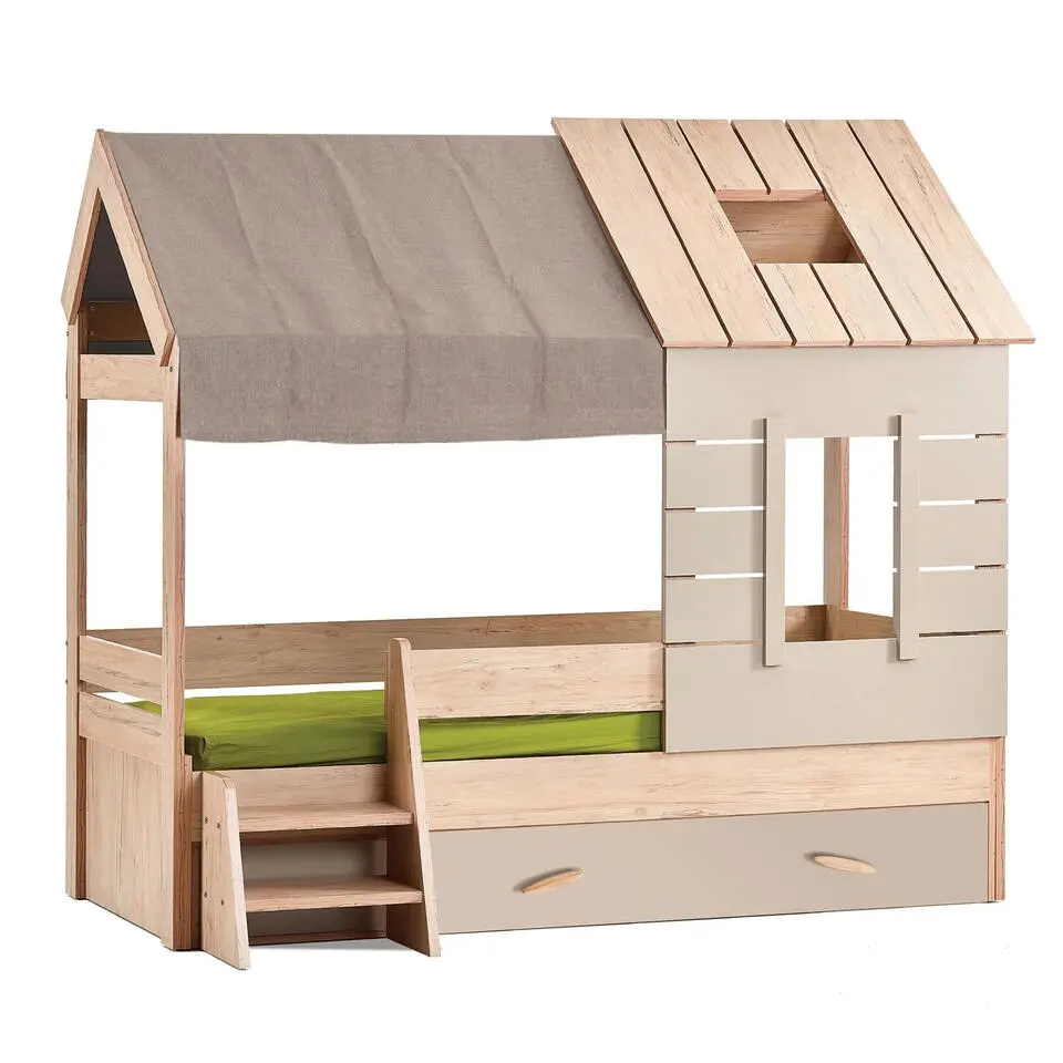Cento bedhuisje kinderbed large kinderkamer 200 x 90 cm