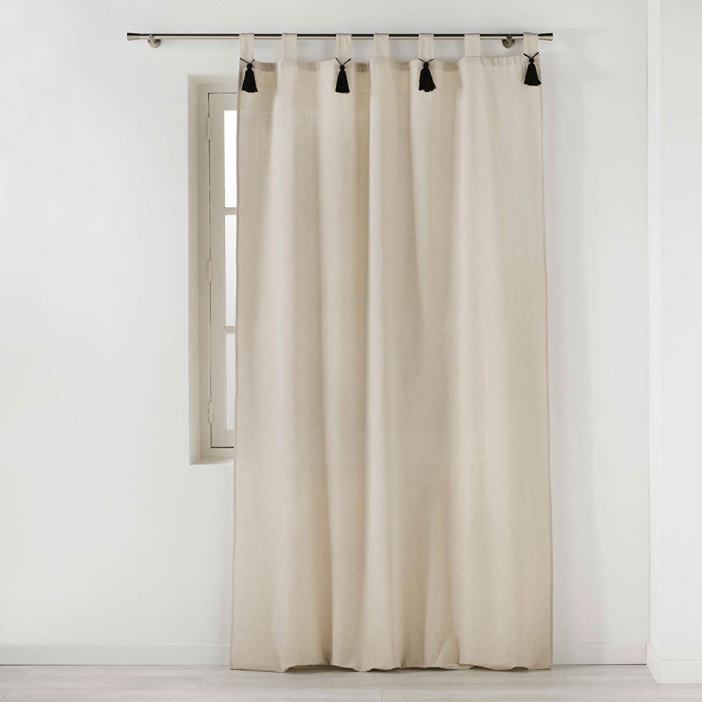 Rideau passants CYRINE polycoton 140x240cm