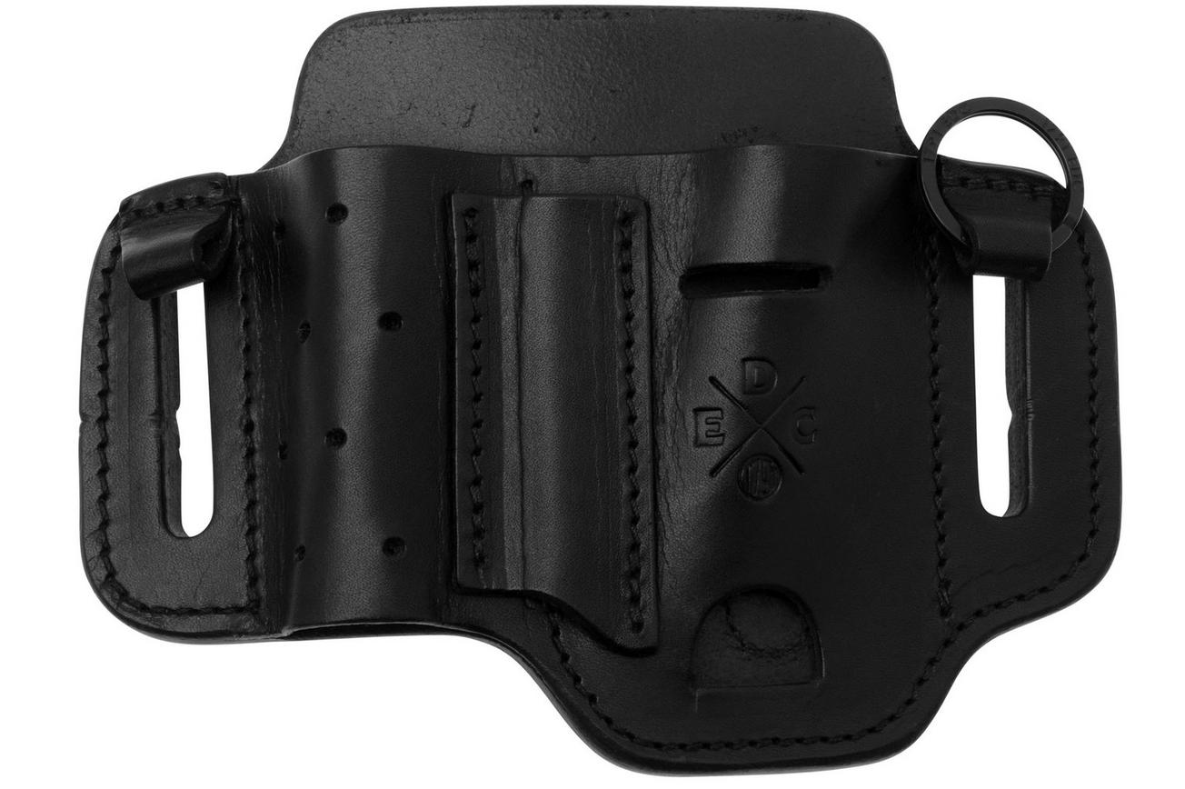 1791 EDC Heavy Duty Easy-Slide Small Flex Tool Organizer EDC-HD-ES-SF-BLK-A Black, lederen riemholster