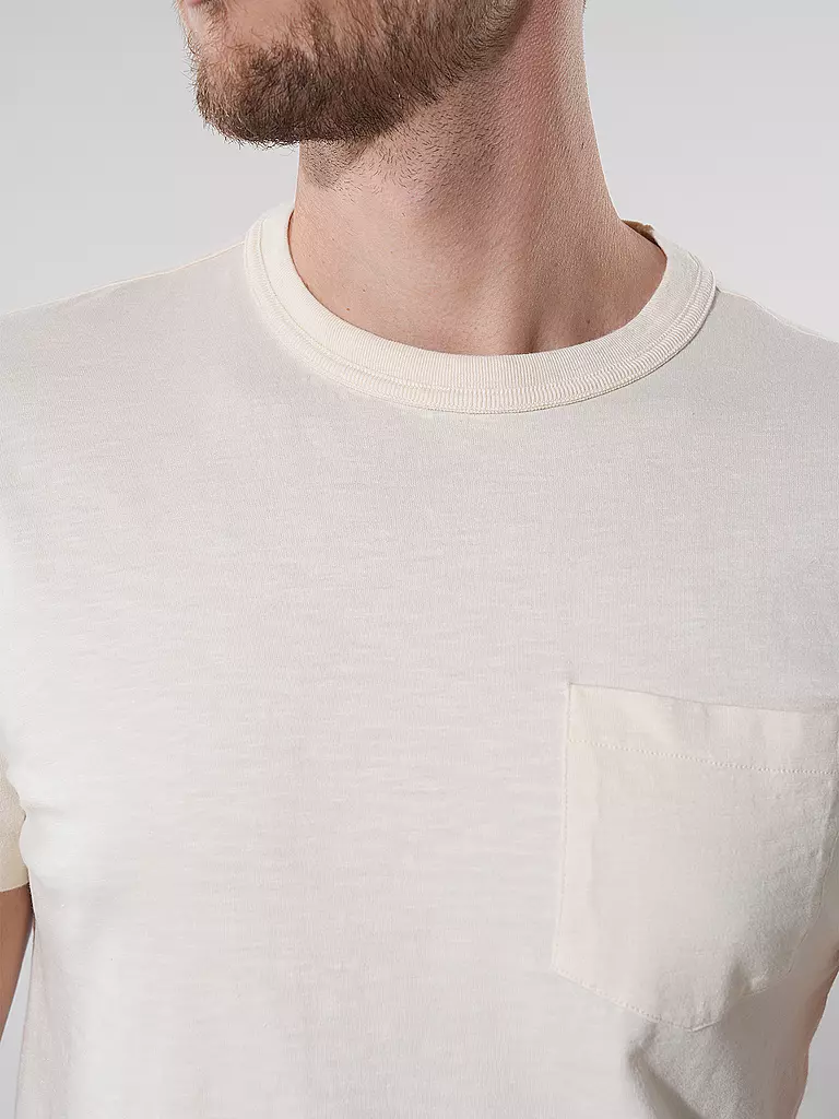 NUDIE JEANS T-Shirt  creme