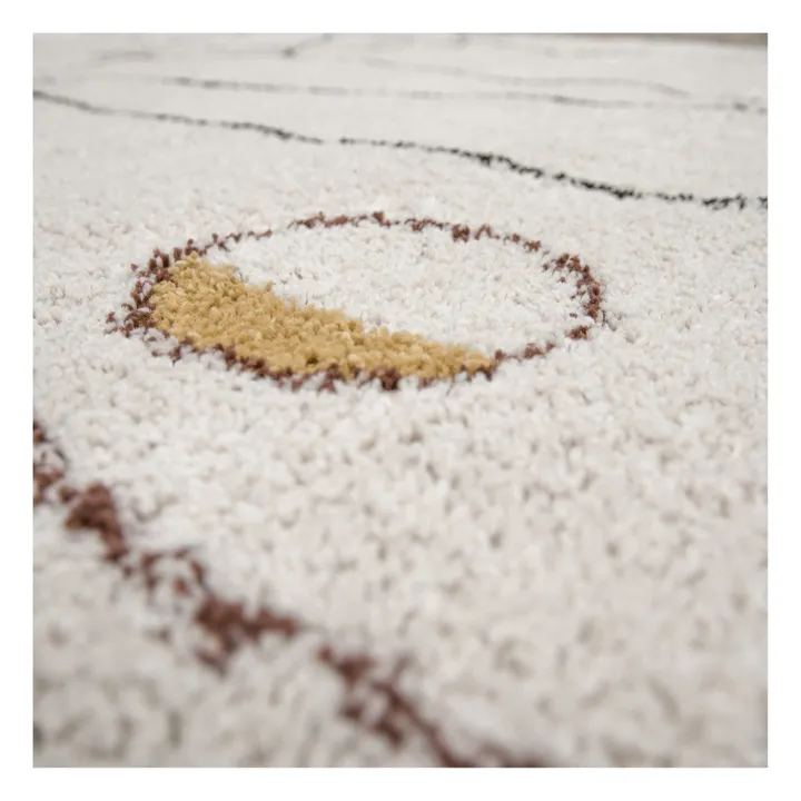 Edito Tapis tissé Myrro | Jaune