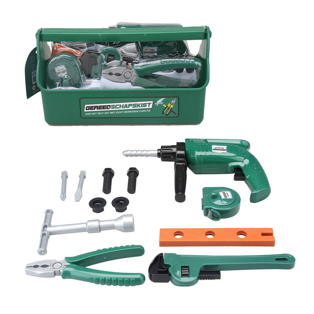 Gereedschapskist met accessoires