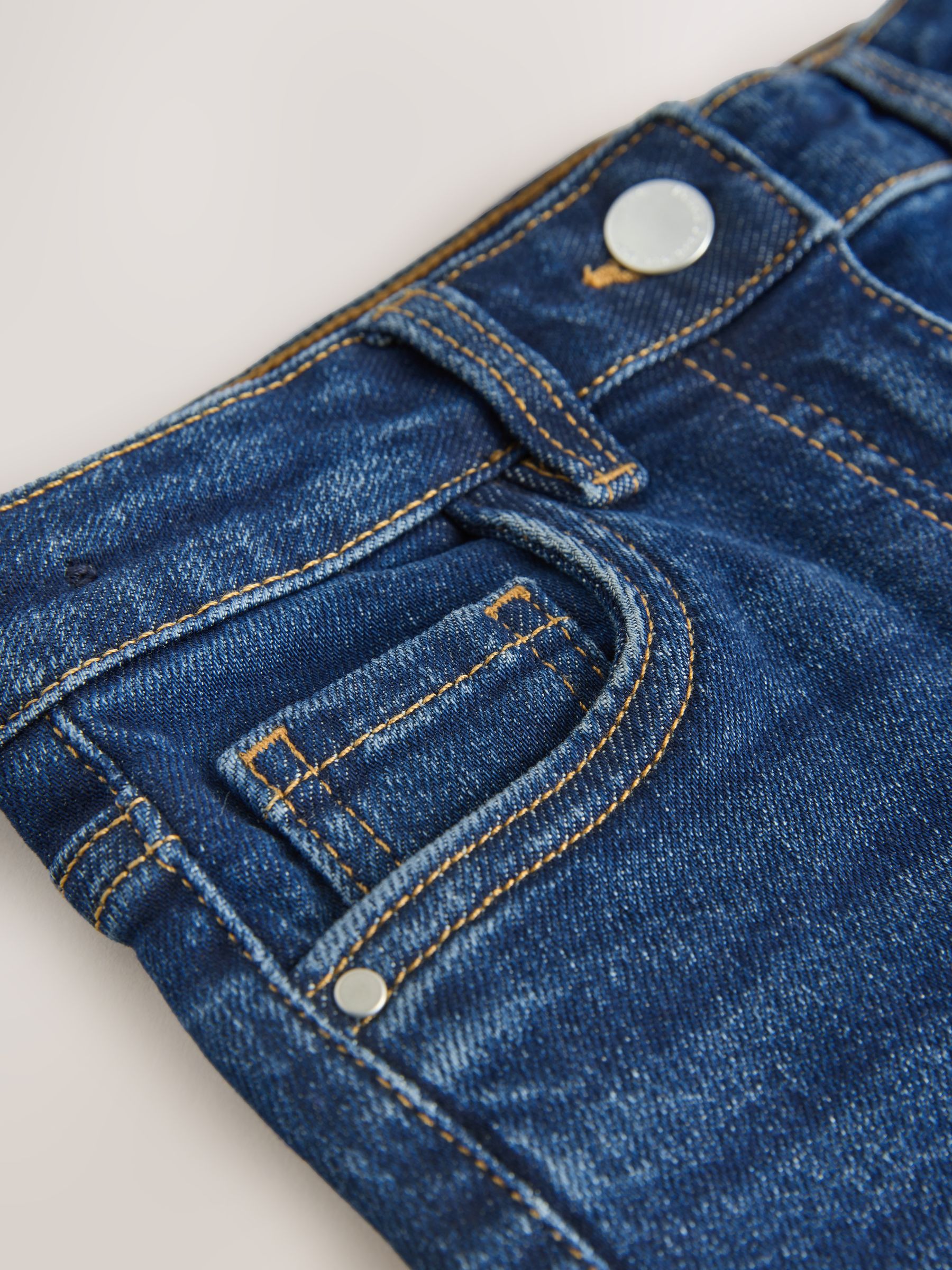 Donkerblauw - Flare jeans (3-16 jr)