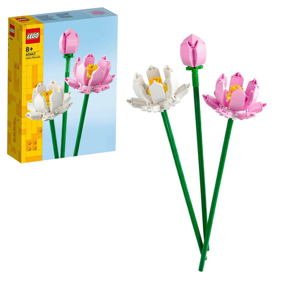 LEGO Botanicals lotusbloemen 40647