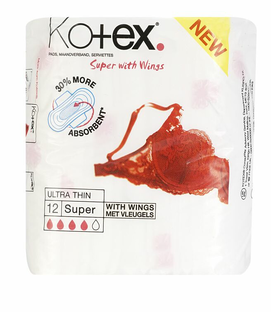 Kotex Ultradun Super Met Vleugels 12ST