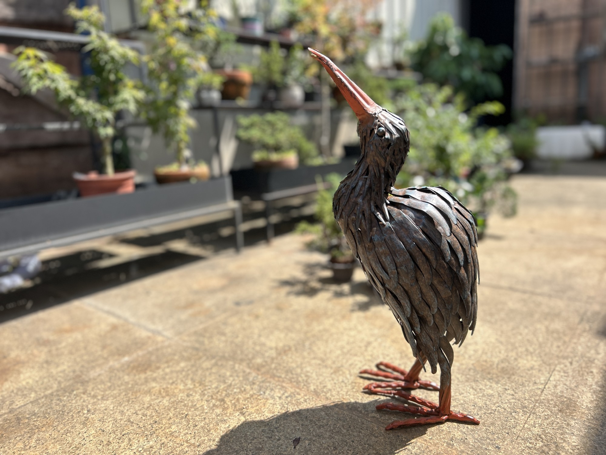 Metall-Skulptur 'Kiwi', B 24 cm, T 17 cm, H 46 cm günstig bestellen