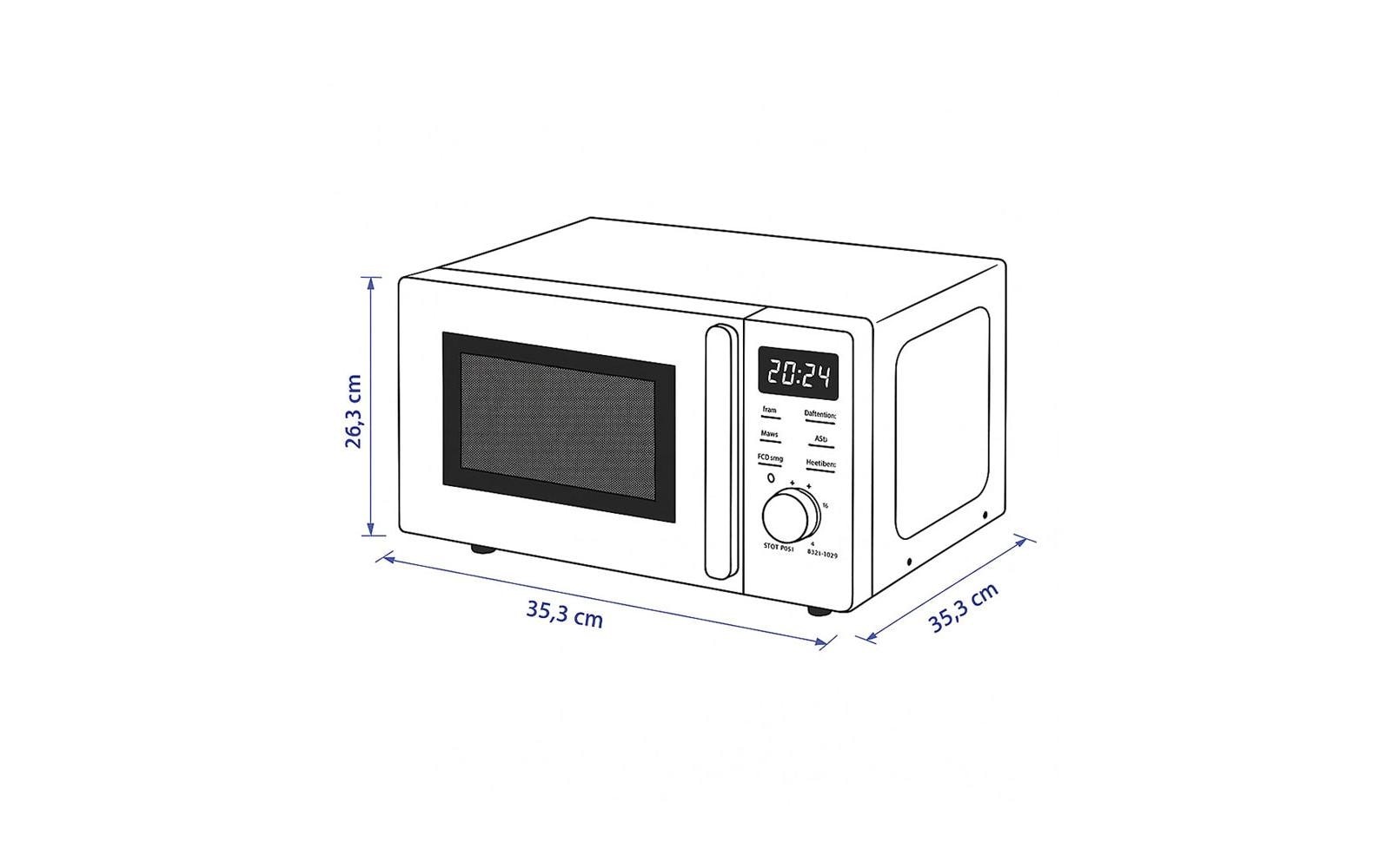 Mikrowelle »Berger Lanz MW20P62« 700 W