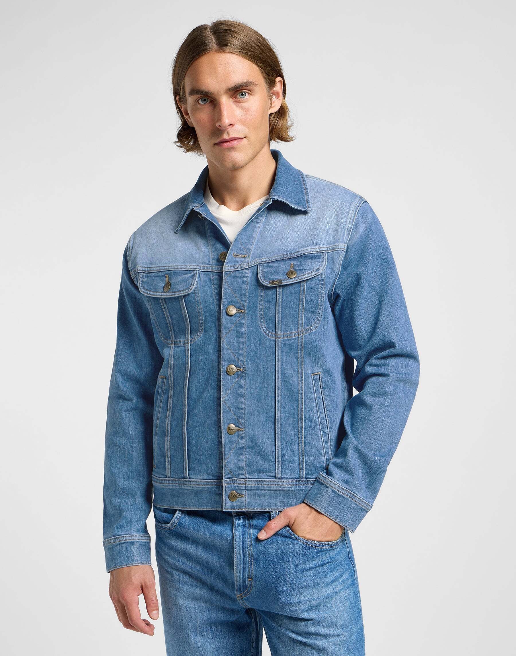 Lee® Jeansjacke »Lee Jeansjacke Rider Jacket«
