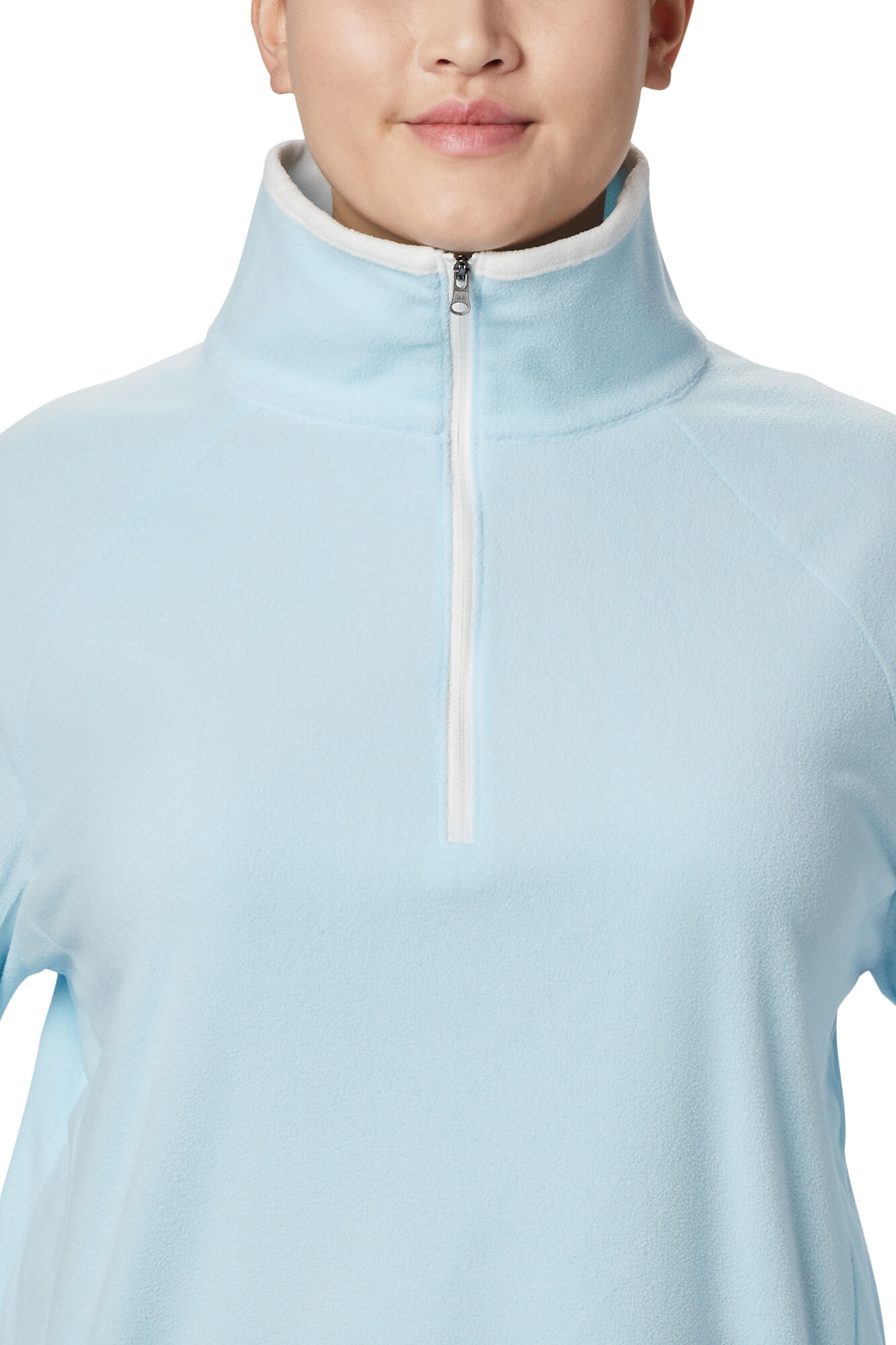 Casaco polar Columbia Glacial™ com meio zíper - Azul
