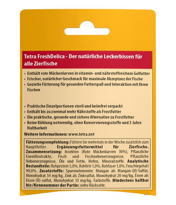 Tetra FreshDelica Rote Mückenlarven, 48 g