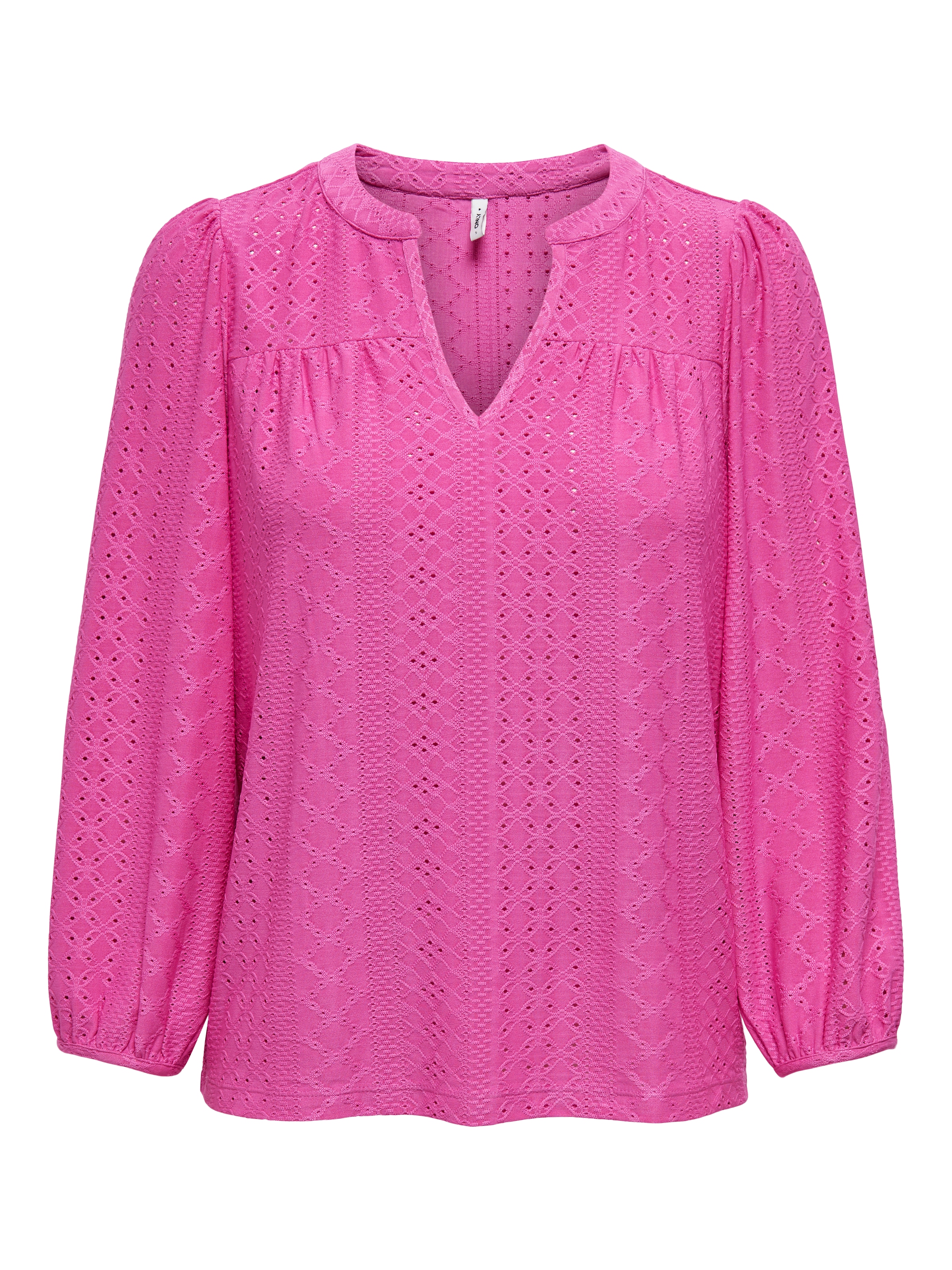 ONLY Blusenshirt »ONLSANDRA 3/4 SPLIT TOP JRS«