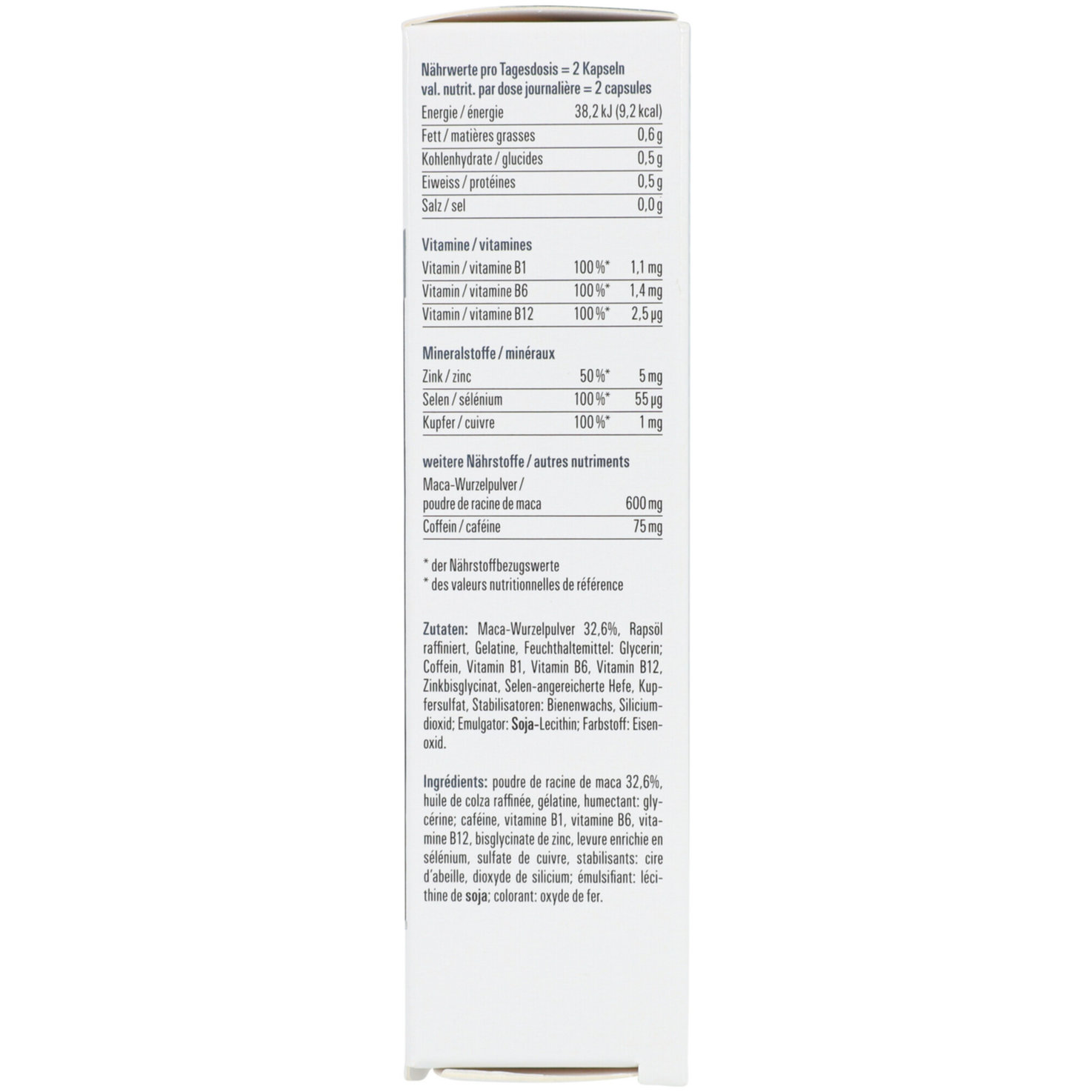 Axamine macaVit Libido Man 30 Kapseln