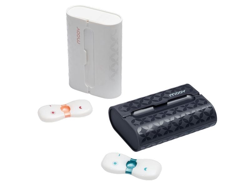 Pilbox Wochenpillenspender Moov (7 Tage) Weiss Moderne Medikamentenbox