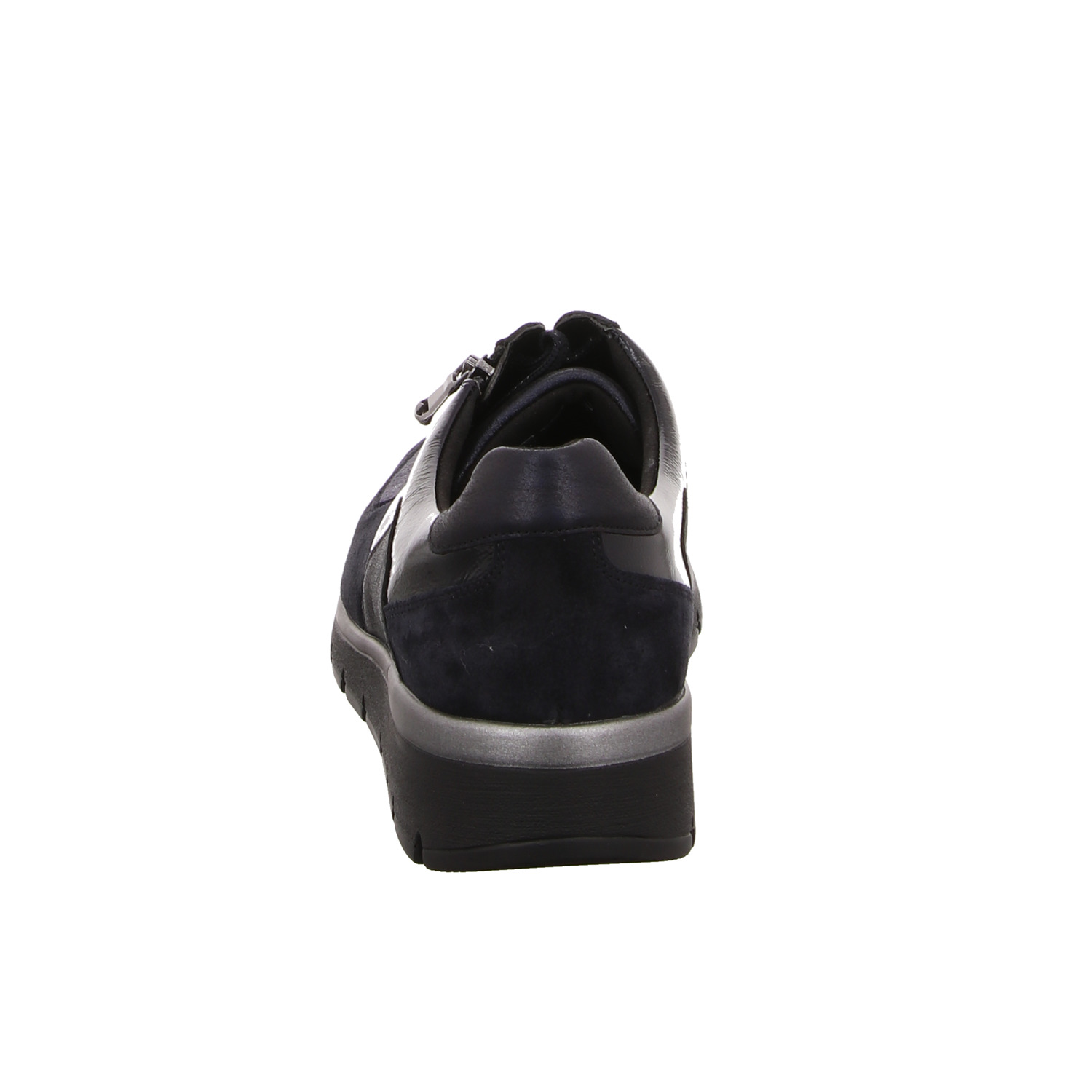 Waldläufer Schnürhalbschuh blau