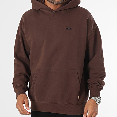 Sweat Capuche A3767 Marron