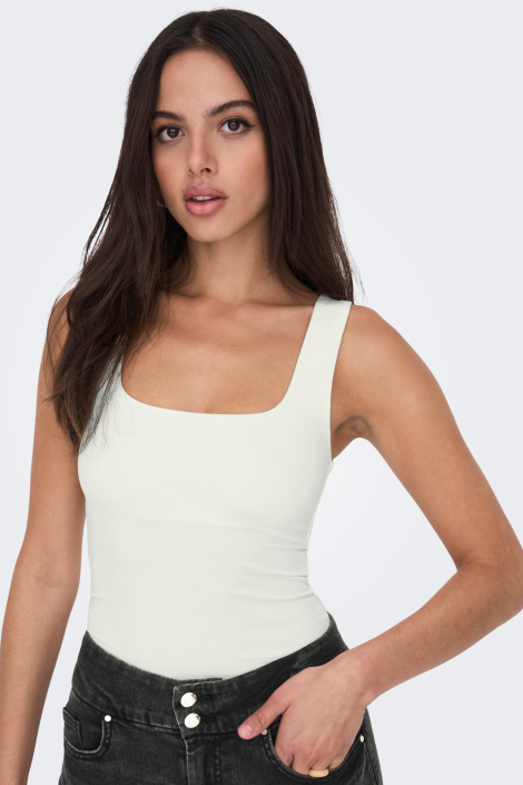 Only beige dames top