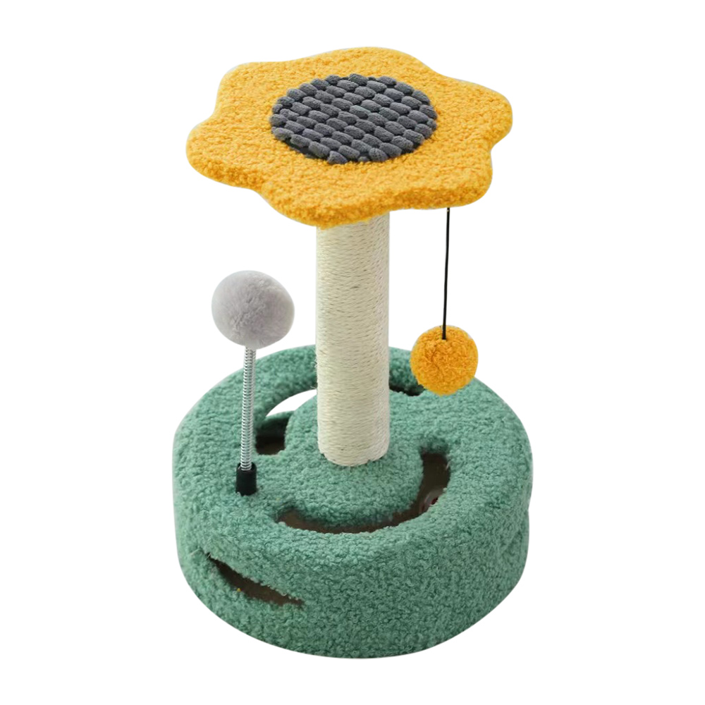 Arranhador para Gatos com Girassol 30*30*35CM