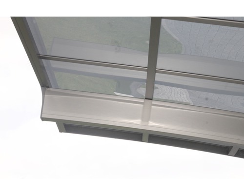 KRB Skiatsu enkele carport met hitte-, UV- en hagelbescherming, 270x500 cm, urban grey
