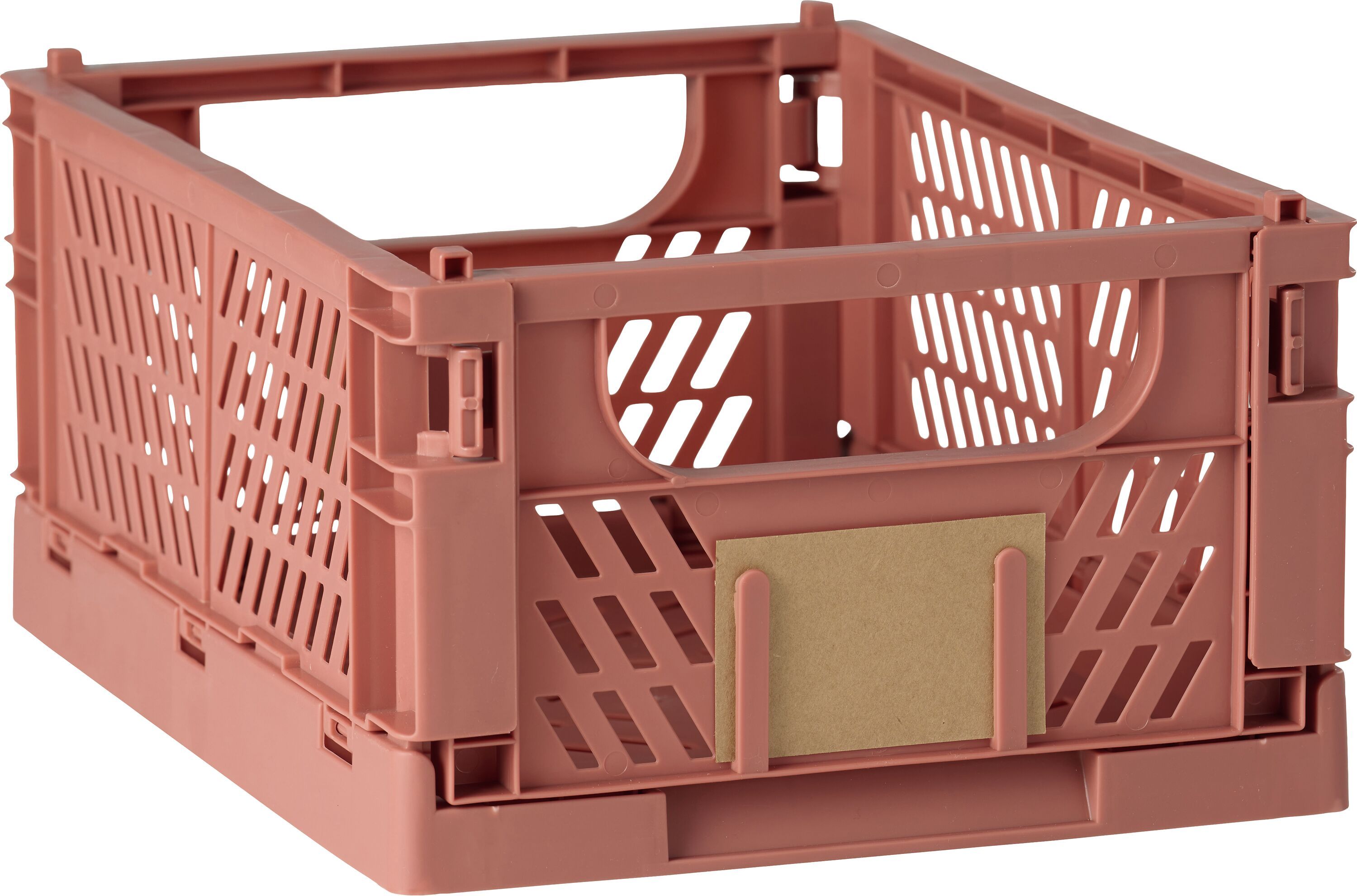 FELIX Klappbox rotbraun 25x16.5x10 cm - Rost / B: 25.0 cm x T: 16.5 cm x H: 10.0 cm