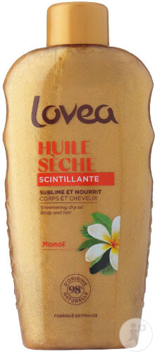 Lovea Huile Sèche Scintillante Monoï De Tahiti Flacon 150ml