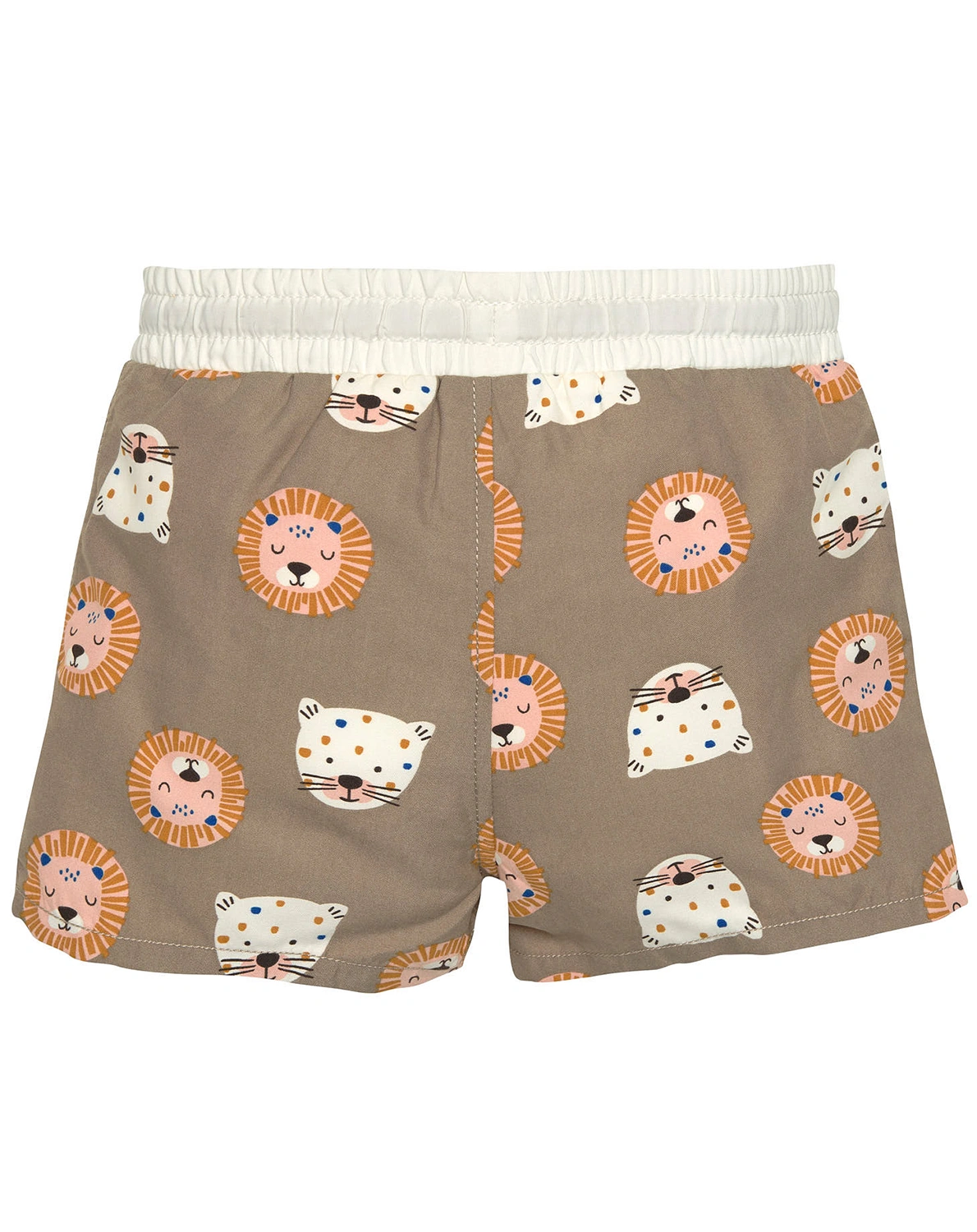Badeshorts WILD CATS in choco