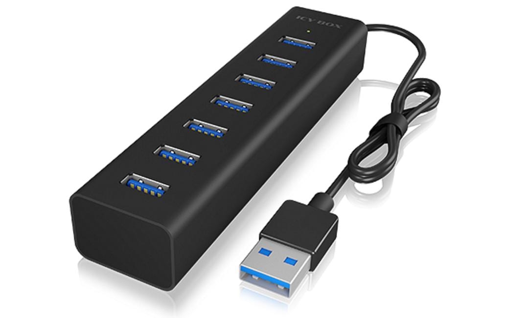 USB-Hub IB-HUB1700-U3Type-A zu 7-Port USB 3.0 Hub
