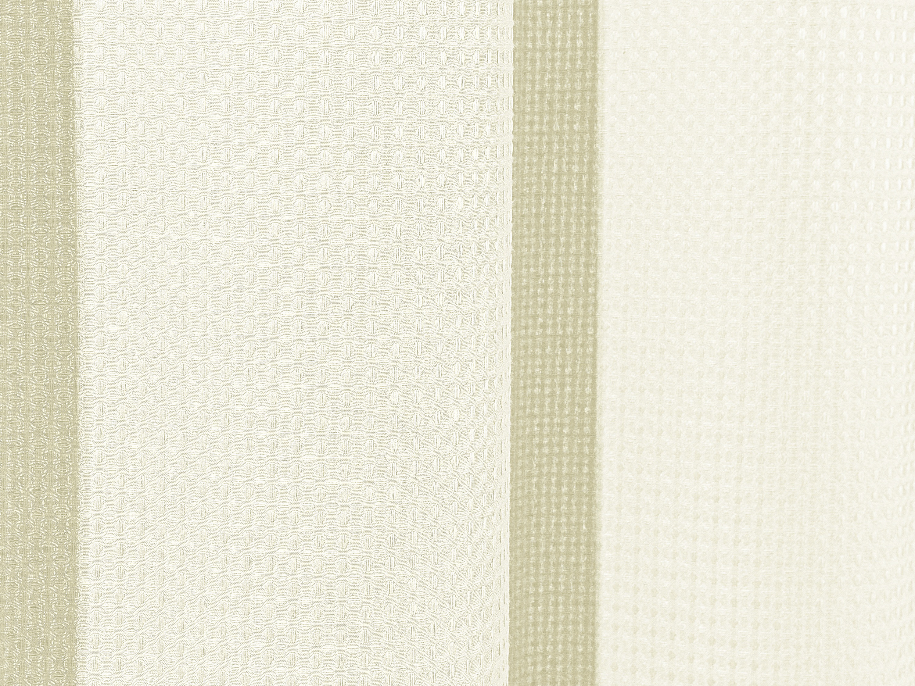 Duschvorhang 182 x 182 cm Waffel beige