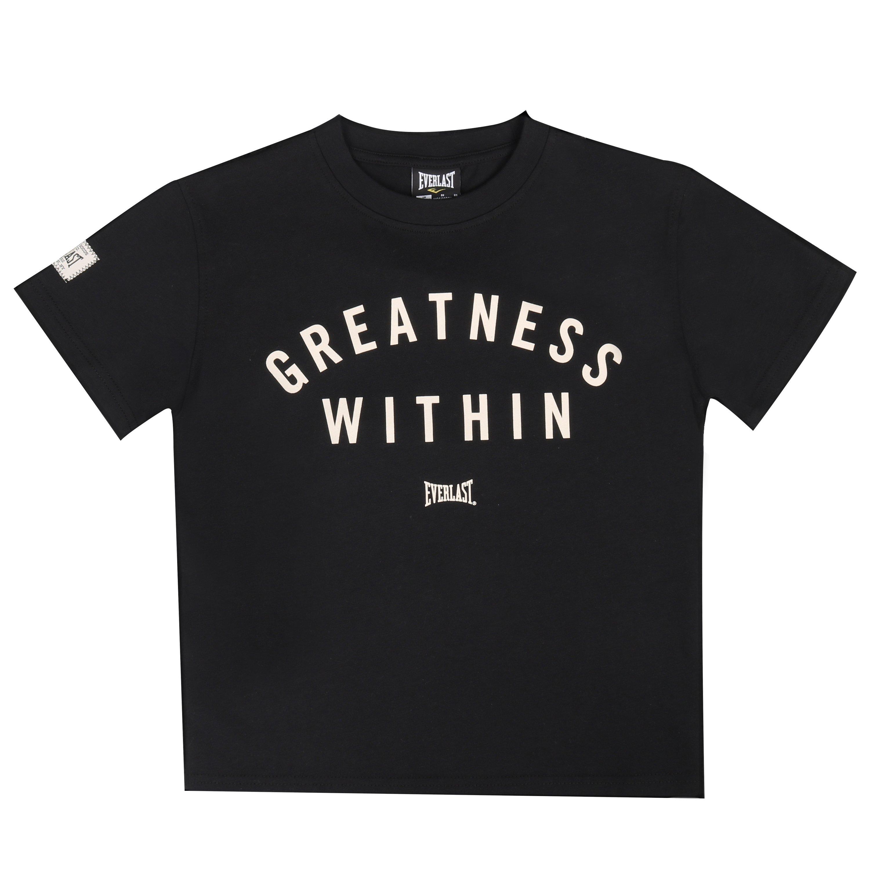 Everlast Greatness Within T Shirt Junior Boys