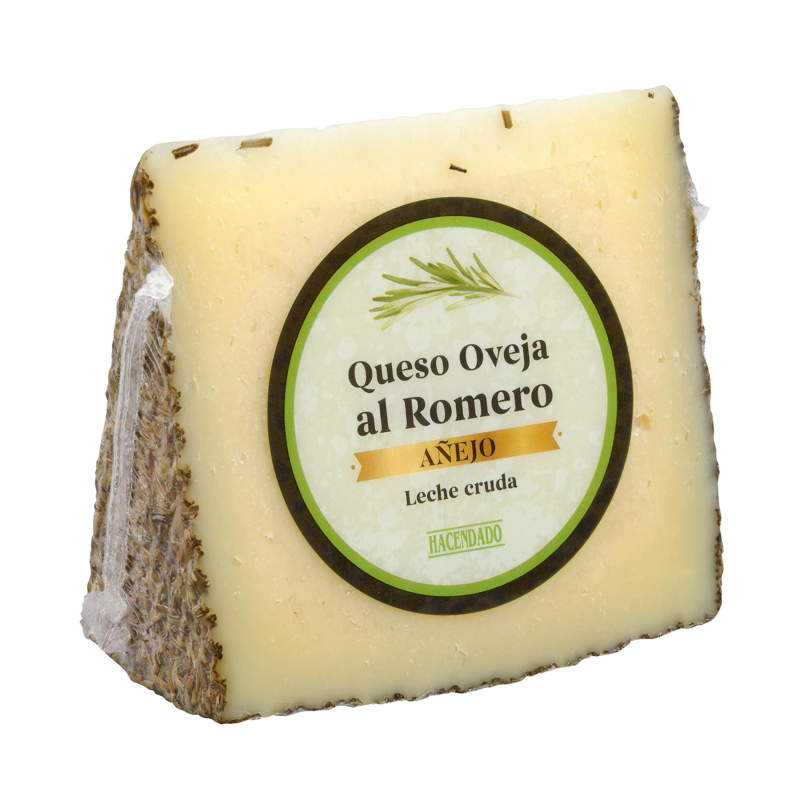Fromage de brebis affiné Hacendado au romarin