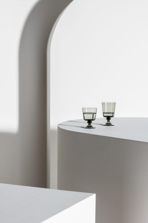 Serax La Mère by Marie Michielssen witte wijnglazen set van 4