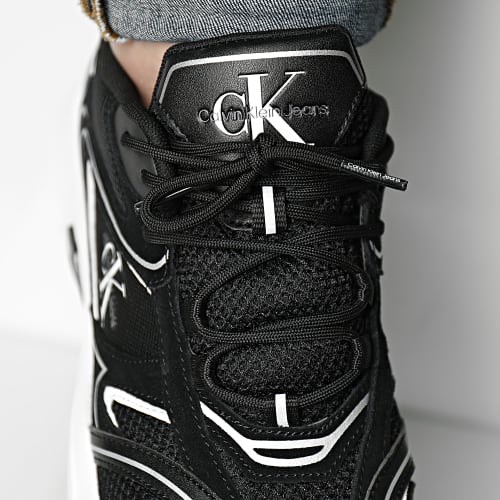Baskets Retro Tennis 0589 Black White