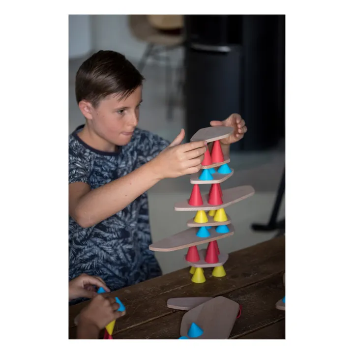 OPPI Jeu de construction et d'équilibre Piks - 64 pièces