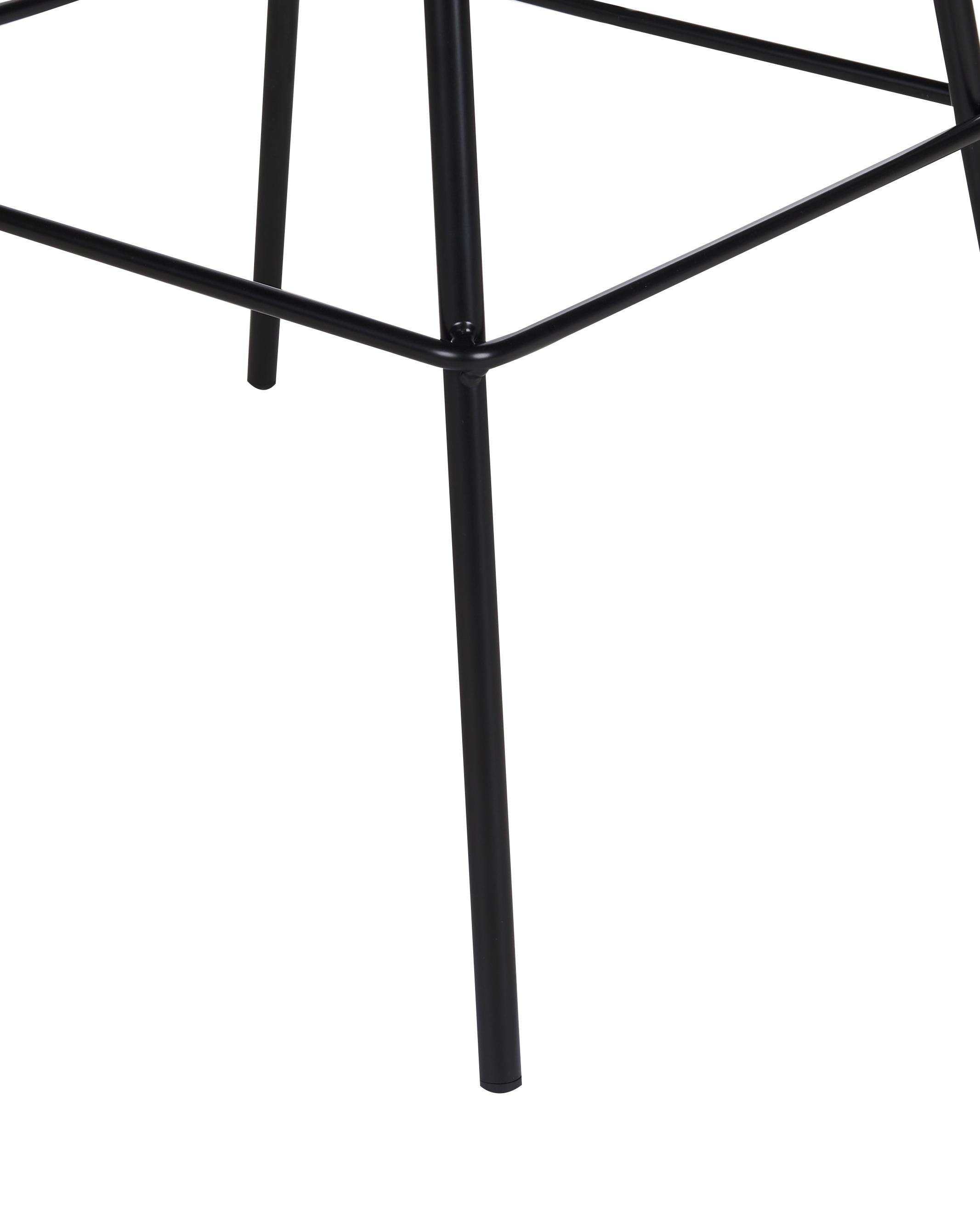 Set van 2 barstoelen SIBLEY Zwart