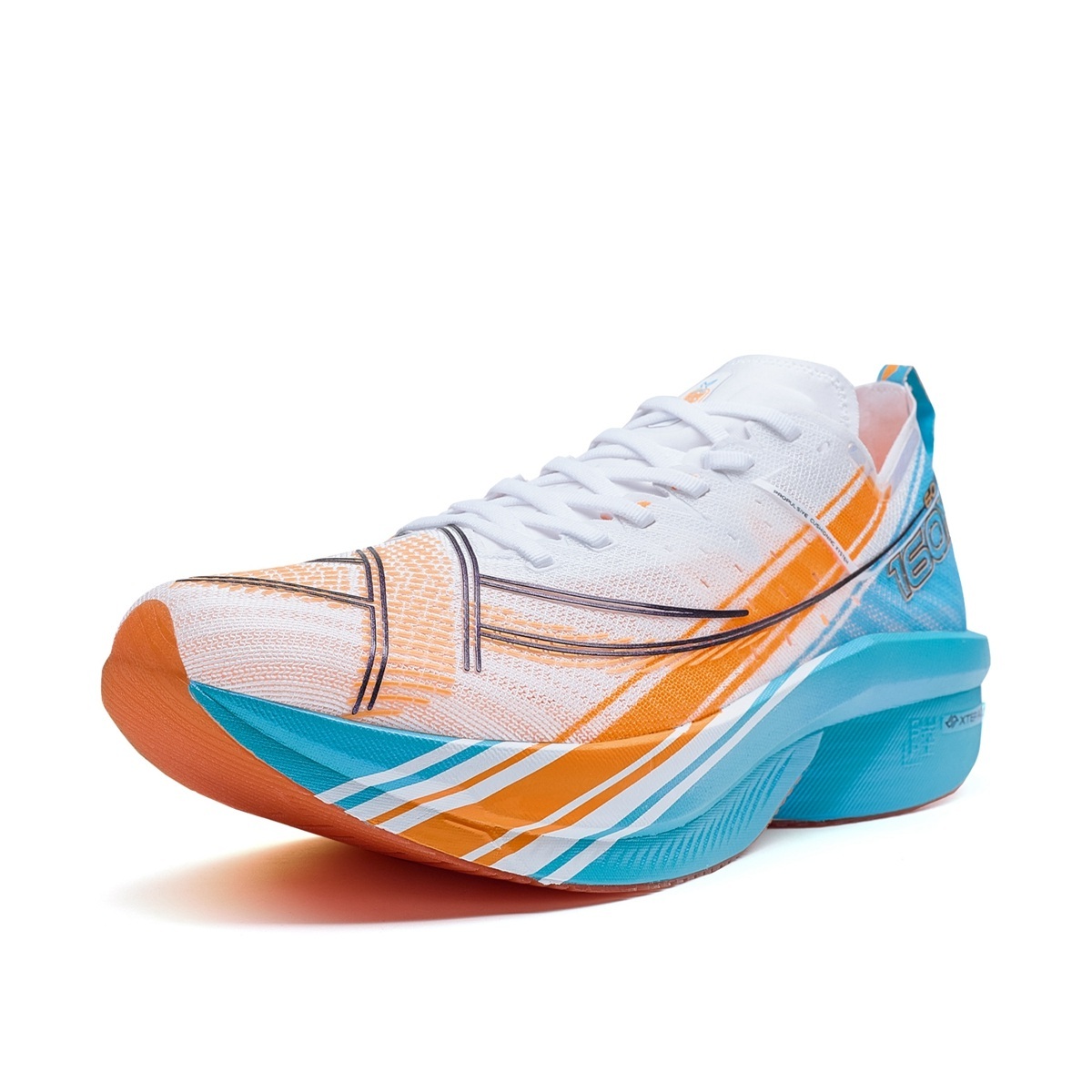 Xtep 160X 6.0 PRO Womens White/Tech Blue/Orange