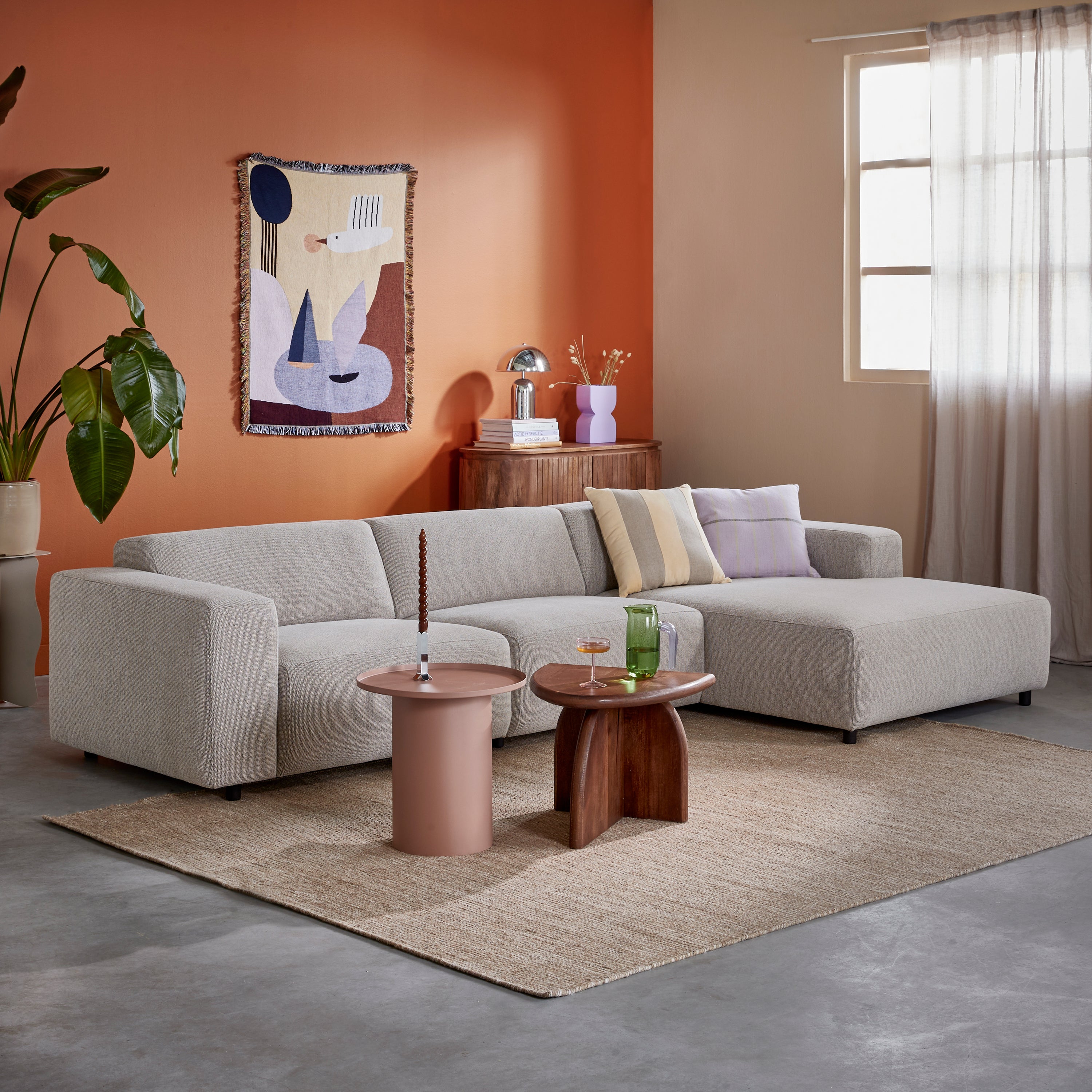 Ferm Living Bird Wandkleed - H 110 x B 80 cm