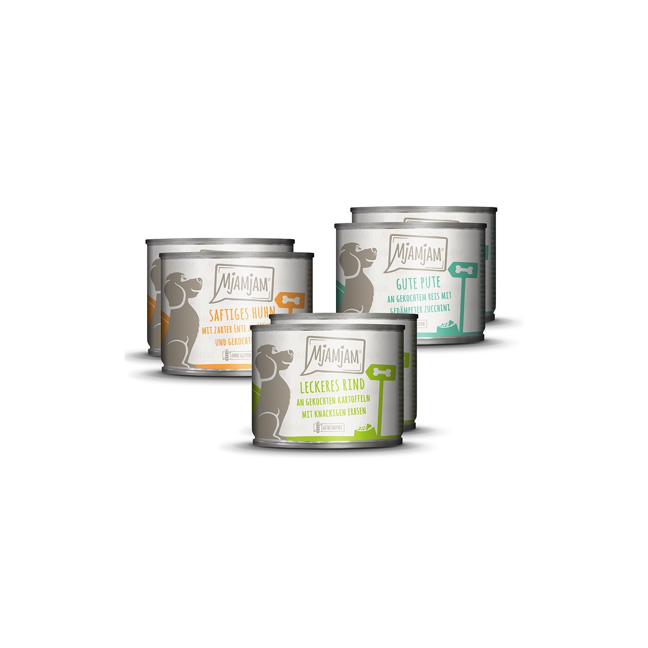 MjAMjAM Mixpaket Adult 6x200g