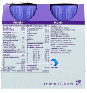 Nutridrink Compact Protein Aardbei 4ST