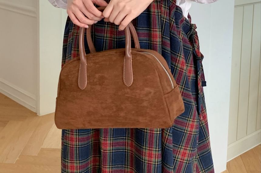 Chubby Girl - Mouwloze geruite midi-jurk