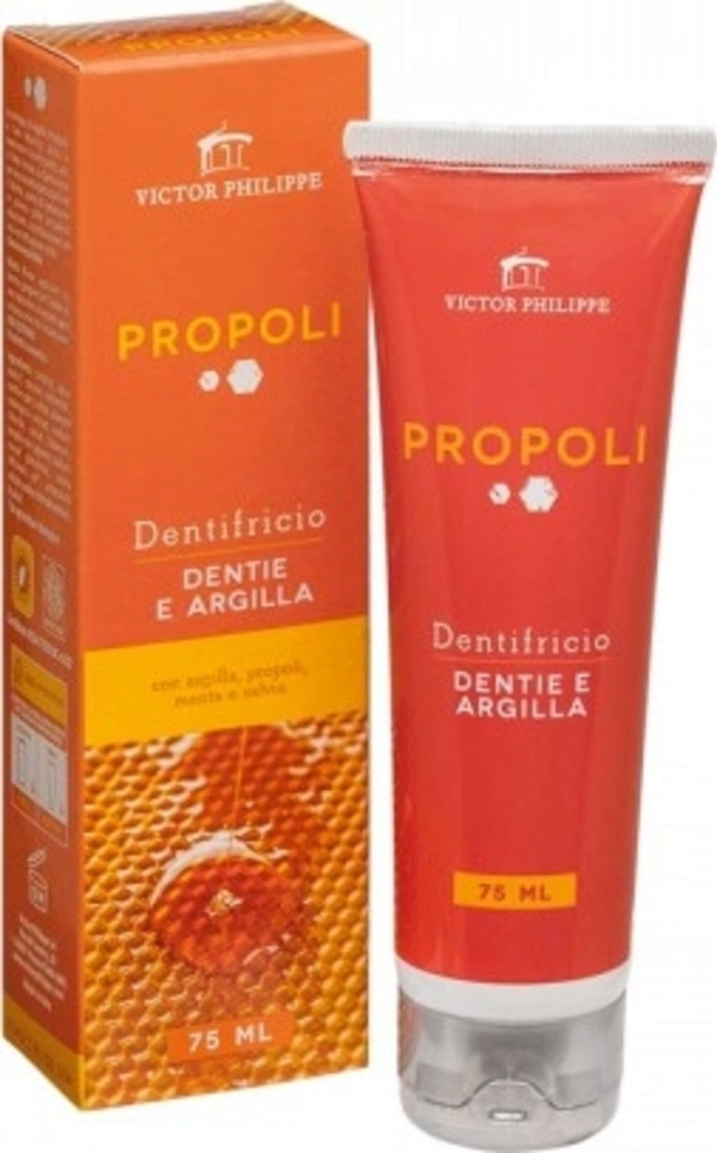 VICTOR PHILIPPE  Dentie, Clay & Propolis Toothpaste, 75 ml