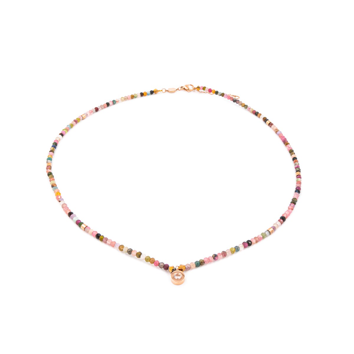 Collier Lumia en pierres Tourmaline