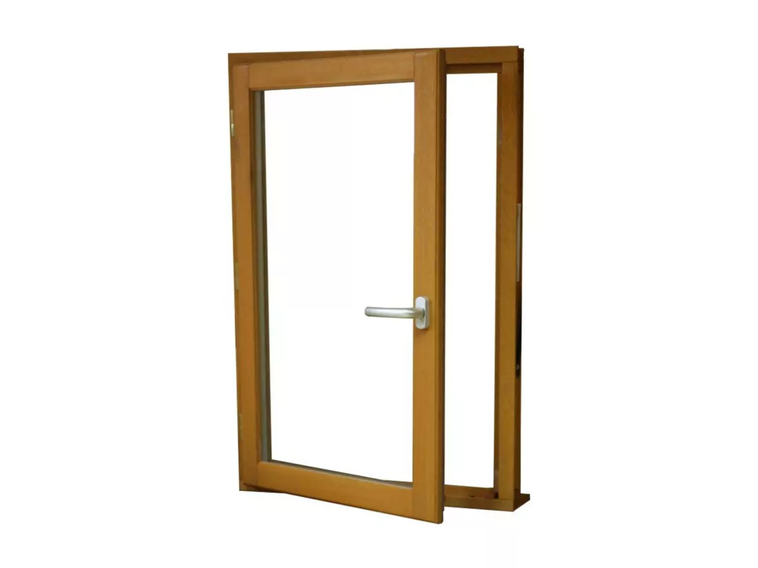 Fenêtre Bois 1 Vantail H75 X L60 Tirant Gauche Côtes Tableau + Poignée (ref 010220f9) Gd Menuiseries
