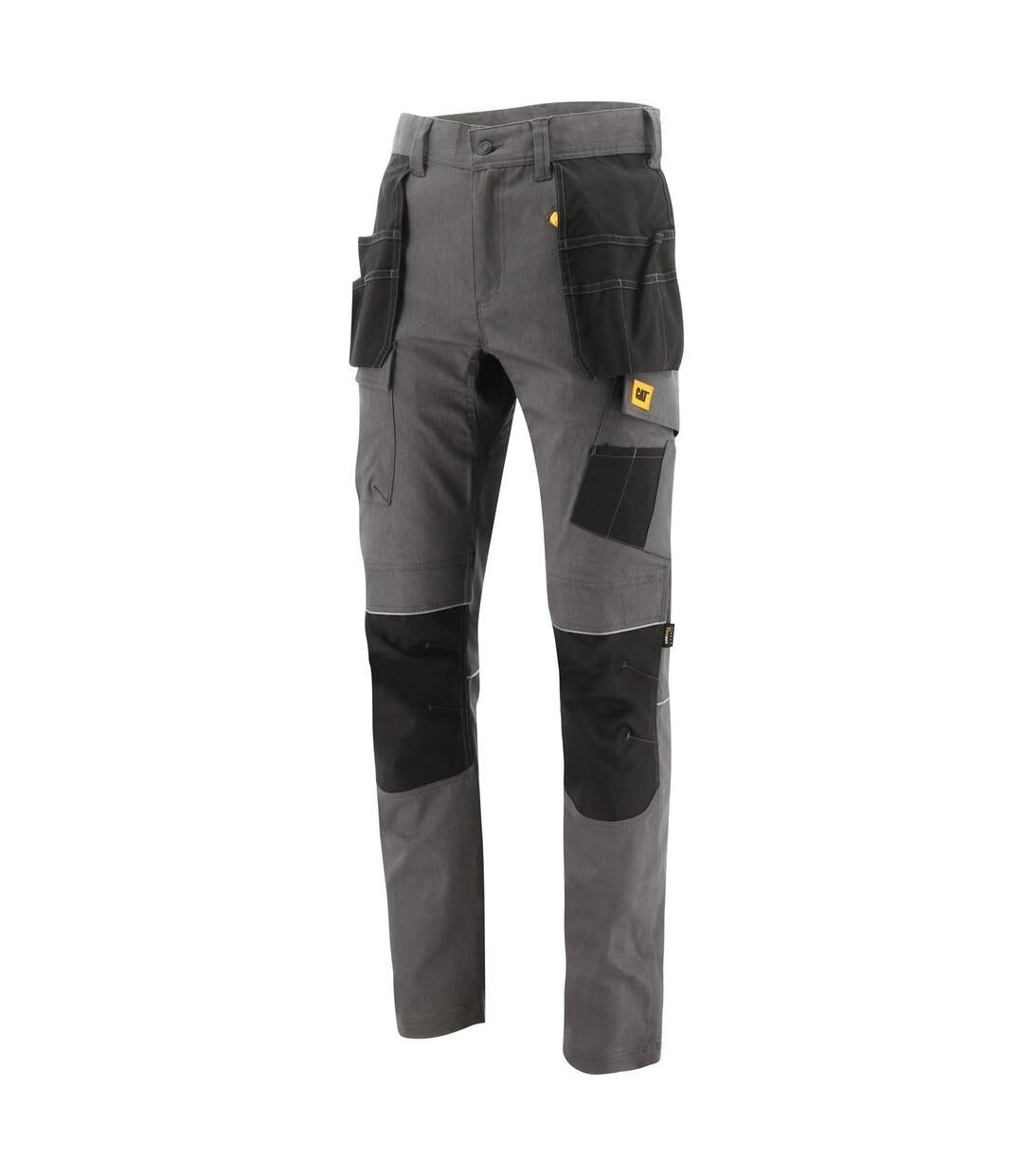 Caterpillar - Pantalon de travail STRETCH CUT POCKET - Homme (Gris foncé / Noir) - UTFS8735