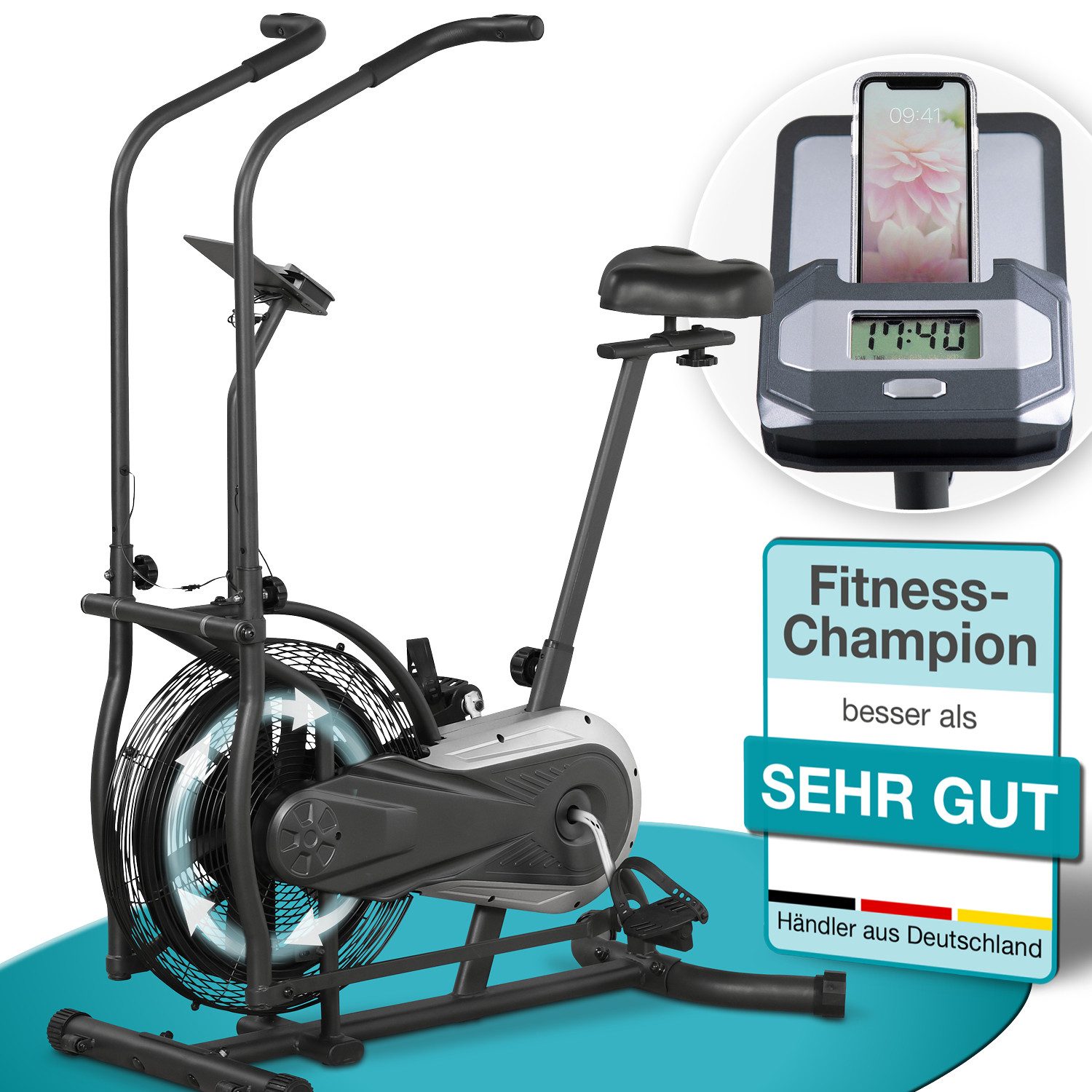 aktivshop Sitz-Crosstrainer aktiv »Airbike«